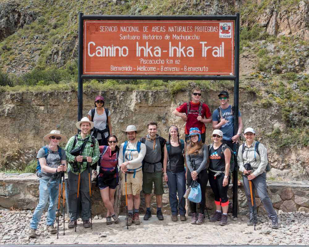 inca trail to machu picchu