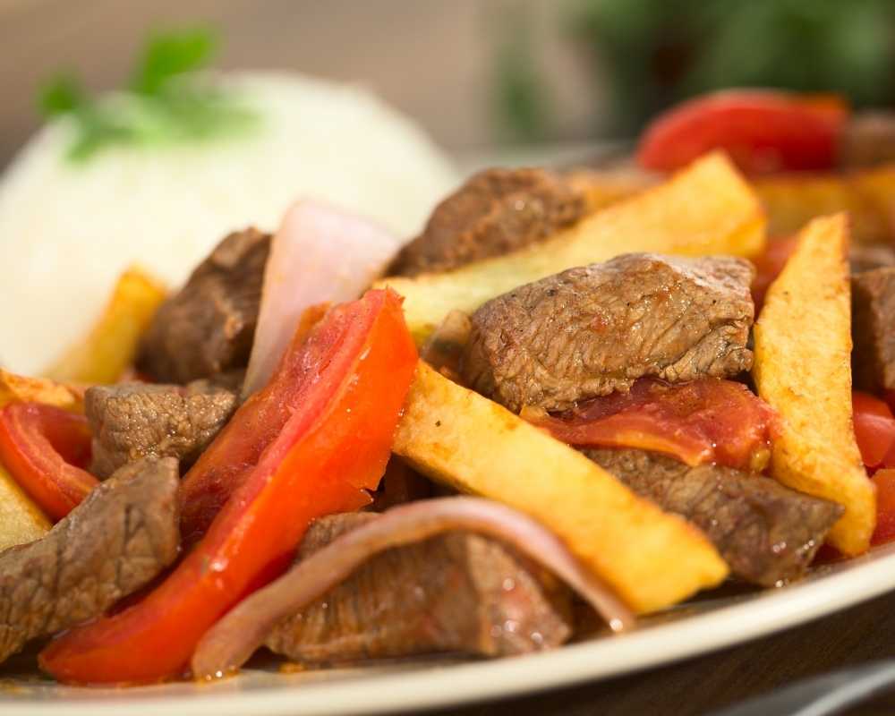 food in peru